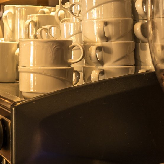 Kaffeemaschine Banner